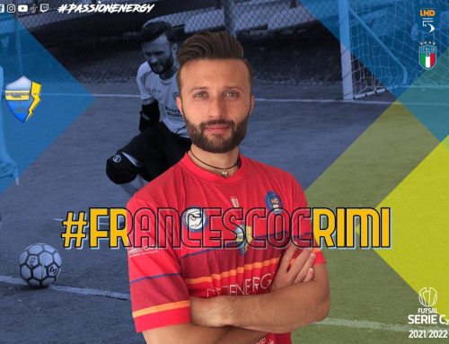 Francesco Crimi sposa il progetto Energy Saving Futsal